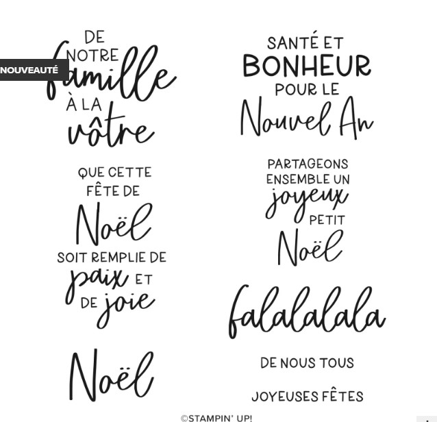 Fleurons Rajouri Collection Fleurons sur mesure - Carterie artisanale Stampin'Up!